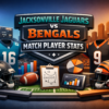 Jacksonville Jaguars vs Bengals Match Player Stats
