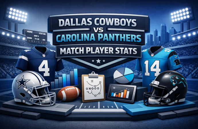 Dallas Cowboys vs Carolina Panthers Match Player Stats