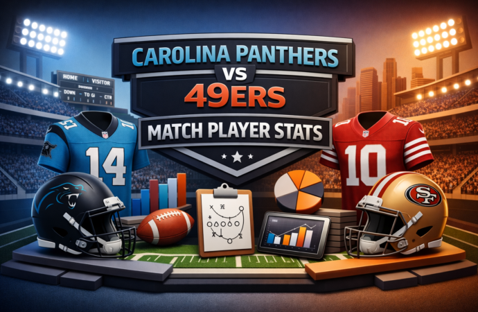 Carolina Panthers vs 49ers Match Player Stats