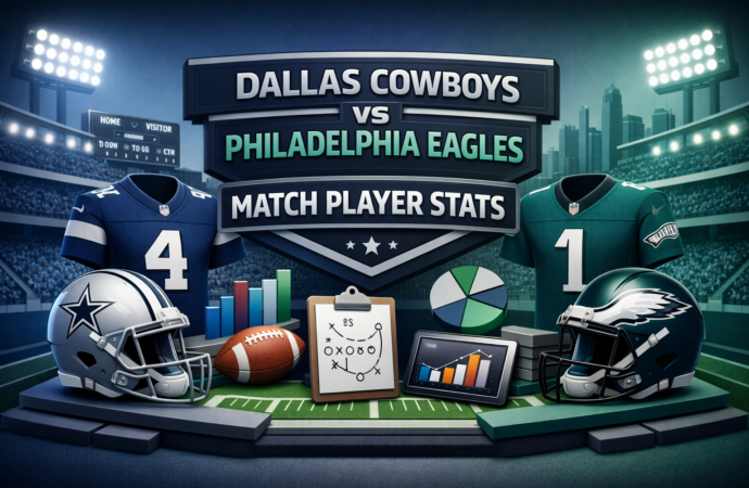 Dallas Cowboys vs Philadelphia Eagles Match Player Stats